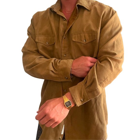 Camel Casual Button Down - Picture 1 of 5